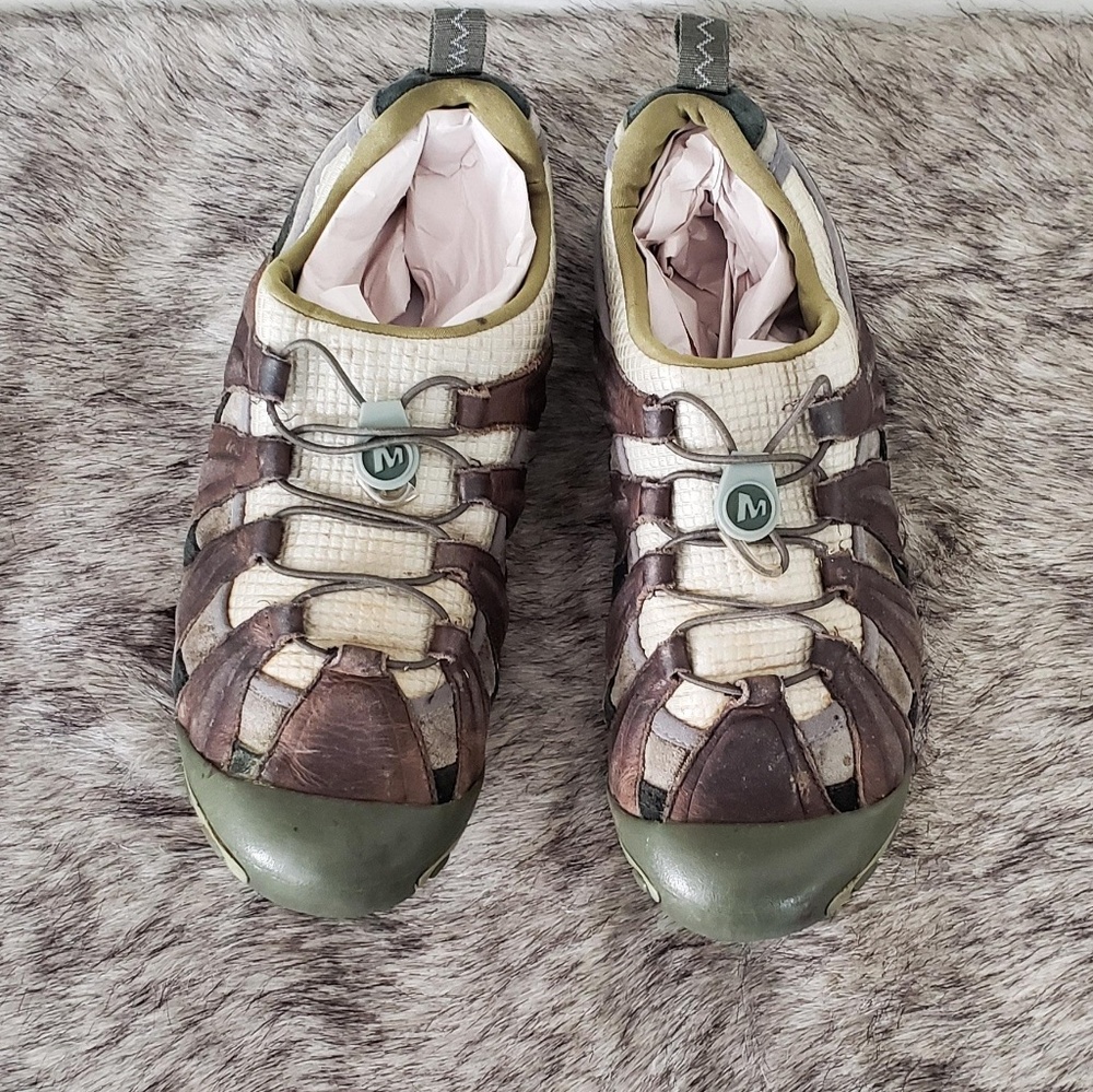 [ Merrell ] Womens Moc Waterproof Hiking Shoes